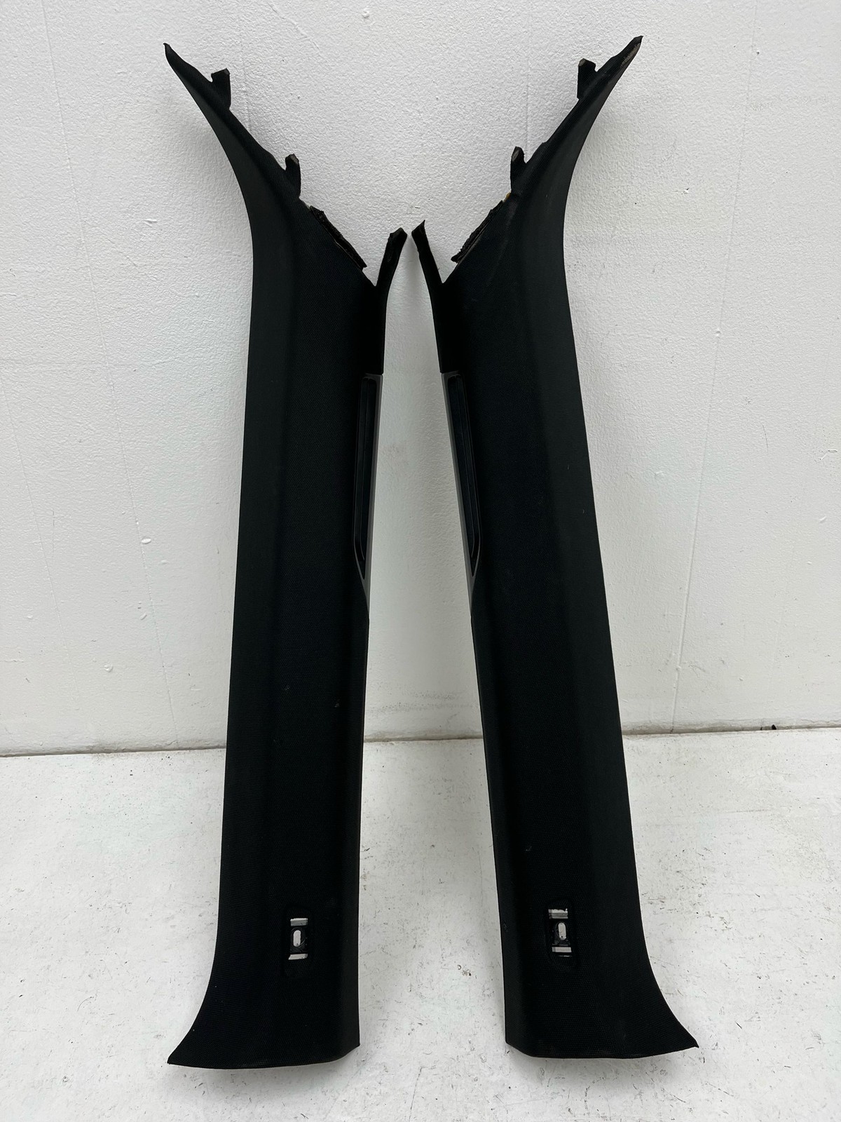 2014-2020 BMW I8 FRONT LEFT RIGHT SIDE A PILLAR TRIM PANEL 7305079415 SET (2)