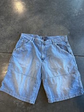 Enyce Y2K Jean Shorts Light Blue Wash Men  s Size 42