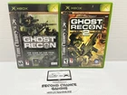 Original Xbox Tom Clancy Ghost Recon and Ghost Recon 2 - Complete Tested Working
