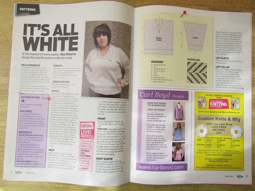 MACHINE KNITTING MONTHLY - APRIL 2014 - Picture 6 of 12