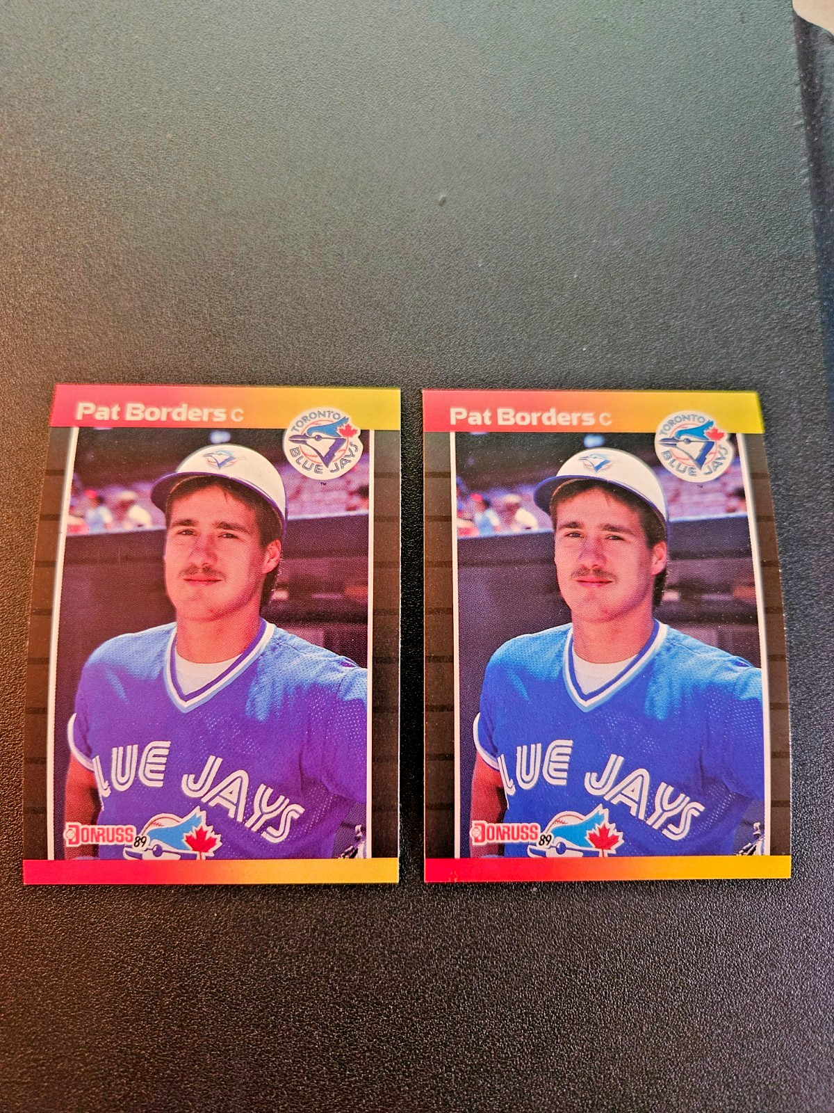 1989 Donruss Baseball - ERROR and CORRECTED #560 Rookie Pat Borders