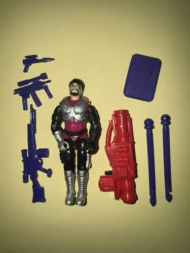 GI Joe Metal Head 1990 Vintage 3.75" Action Figure 100% Complete