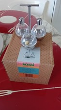 Set Sale Pepe Stuzzicadenti vintage Officina Alessi  Christopher Dresser 1991