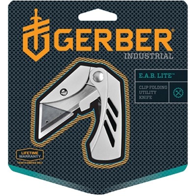 Gerber 31-000345 Folding Knife, 1-1/2 in L Blade, Stainless Steel Blade, 1-Blade