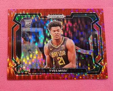 2024 Prizm Draft Picks Yves Missi Red Pulsar RC SP/299