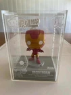 Funko Pop Marvel Iron Man Die-Cast Collectible 02 Pink Gold Metal Figure Case