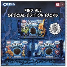 New Oreo Stuf of Legends Chocolate Sandwich Cookies,Pack 1 of 4 Only 1 Pack 