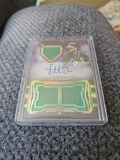 2020 Topps Triple Threads Baseball Seth Brown Auto Autograph Relic RC 38/75