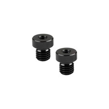 M12 Male To 1/4 Female Screw Adapter For 15mm Rod End Cap Plug 1964 2 PCS