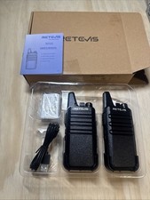 2Pack Retevis RT22 UHF Walkie Talkies Two Way Radios for Home or any event