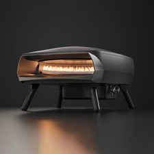 Forno per Pizza Portatile a Gas Witt Pizza Etna Rotante Graphite - 30 mBar