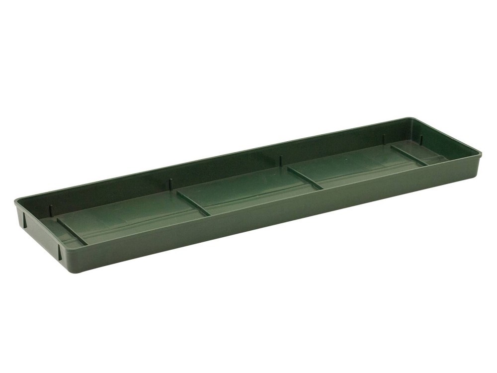Saucer Without Letterbox Geraniums Green CM 35 1068 Plast