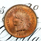 * 1908 * SOLID+ GEM BU MS INDIAN HEAD PENNY * FROM ORIGINAL COLLECTION