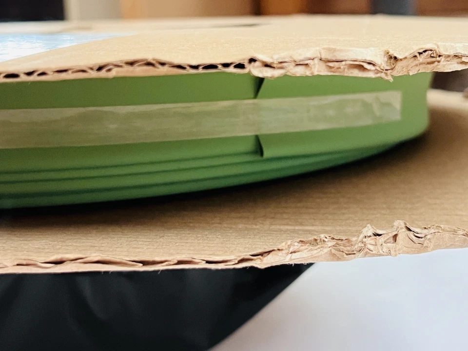 Tubo termorretráctil de pared delgada verde 3M FP-301 (3/4 pulgadas x 200' pies) hecho en EE. UU. Foto 2 de 4