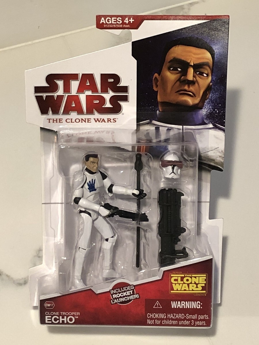 Clone Trooper Echo - CW17 - 2009 Star Wars The Clone Wars