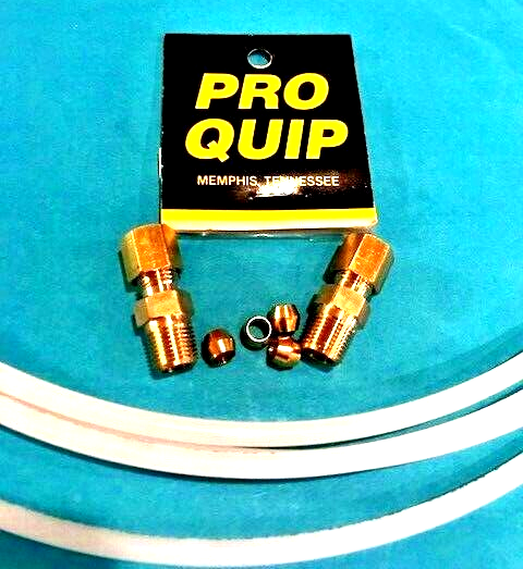 10-Foot Hydraulic Brake Hose Line Kit (3/16") For Vintage Racing Go Karts - Made In USA 9 thumbnail image