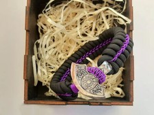 Armband mit Thors Hammer aus Edelstahl💙💛