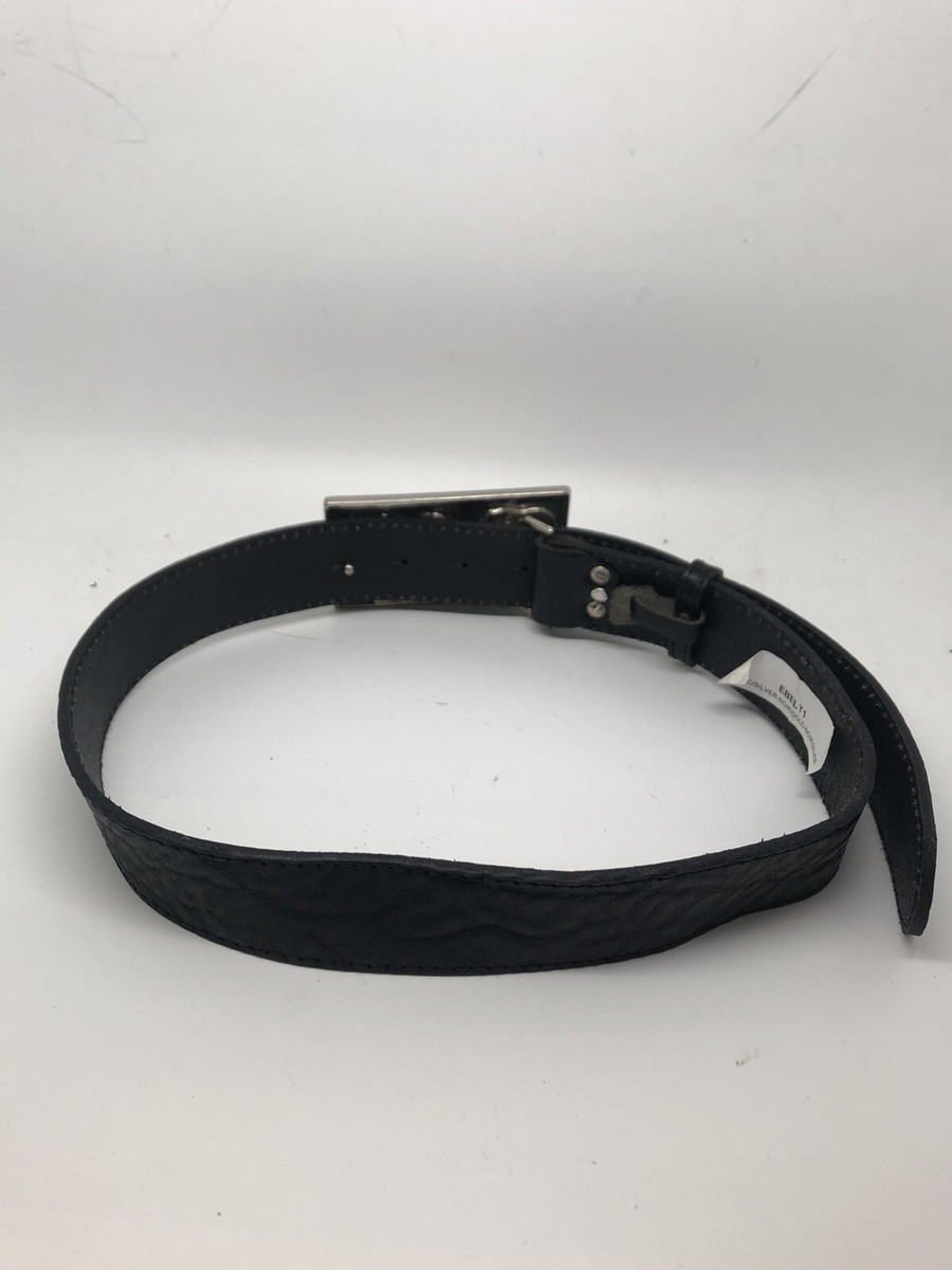 Ceinture Large En Cuir Noir Faith Connexion Pour Femme - Taille Unique (92 Cm), Neuf Avec étiquette