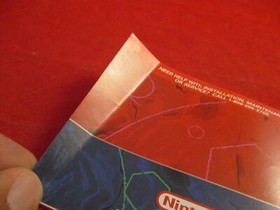 Mario Tennis Nintendo Virtual Boy Instruction Manual Booklet ONLY