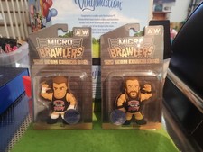 NEW/Sealed Pro Wrestling  Micro Brawler Chase Variants Adam Cole MJF AEW 
