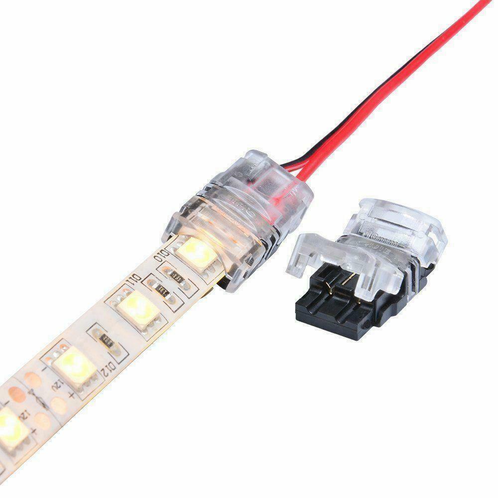 Striscia Di Collegaento LED, Prolunga Per Strisce LED, Connettore Angolare A Striscia LED, Clip - Foto 3