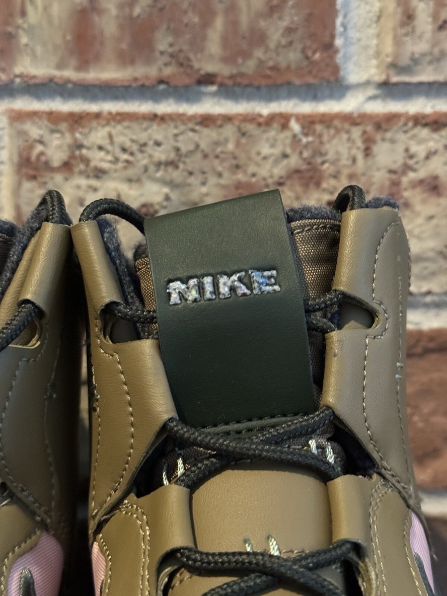 New 8 Nike Air Force 1 Hi Crater Boot NN Brown Kelp Medium  display picture 3
