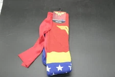 DC Comics Wonder Woman Caped Boot Knee High Socks TEEN/ADULT New NWT!! Bioworld