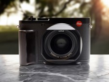 Wooden Hand Grip Holder Handle With Alloy Baseplate for Leica Q2 Q3 Camera