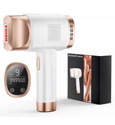 AMINZER IPL Haarentfernungsgerät 3-in-1 Laser Haarentfernungsgerät 999900 Blitze