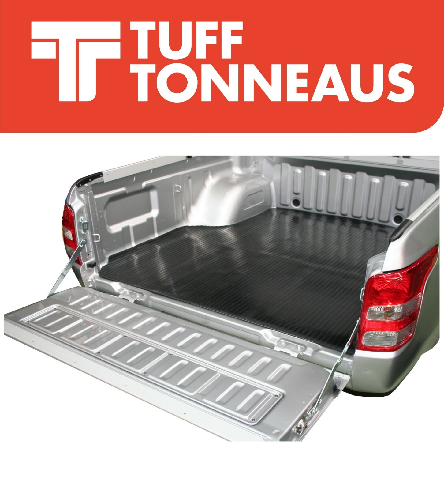 Rubber Ute Mat For Ford Next Gen Ranger Dual Cab (Jul 2022Cur) w