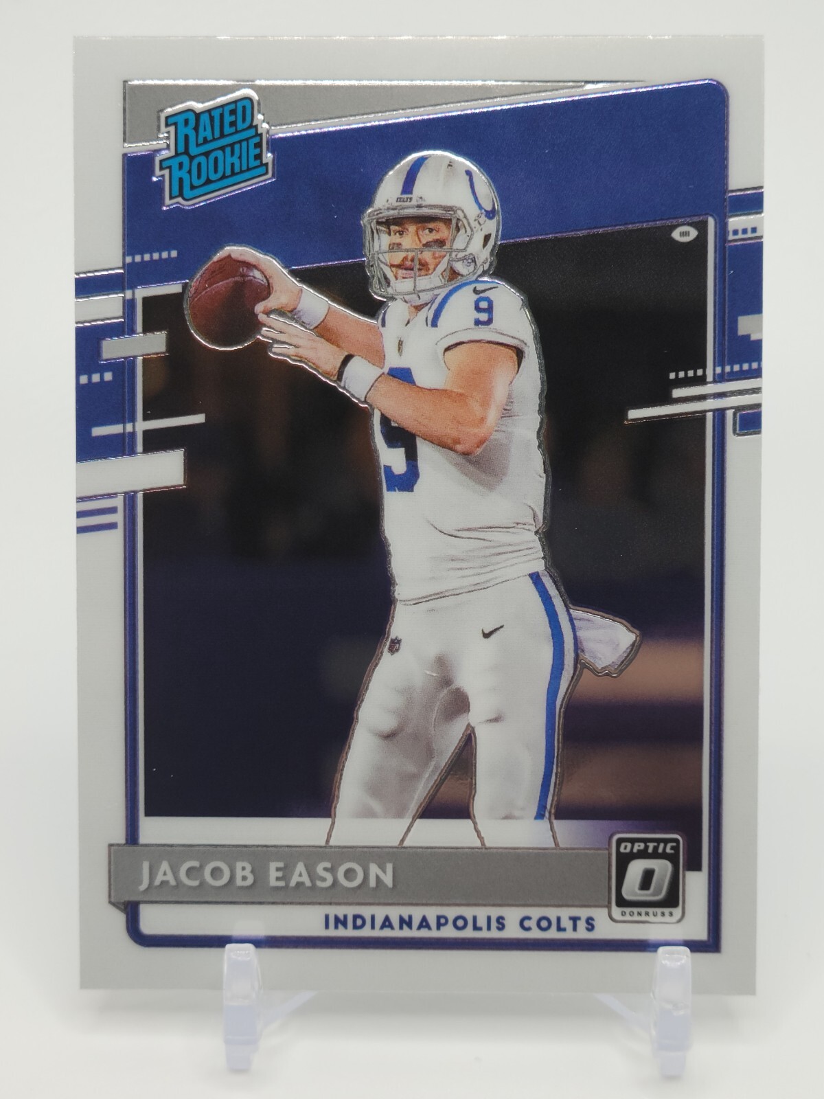 2020 Donruss Optic Rated Rookie Jacob Eason #162