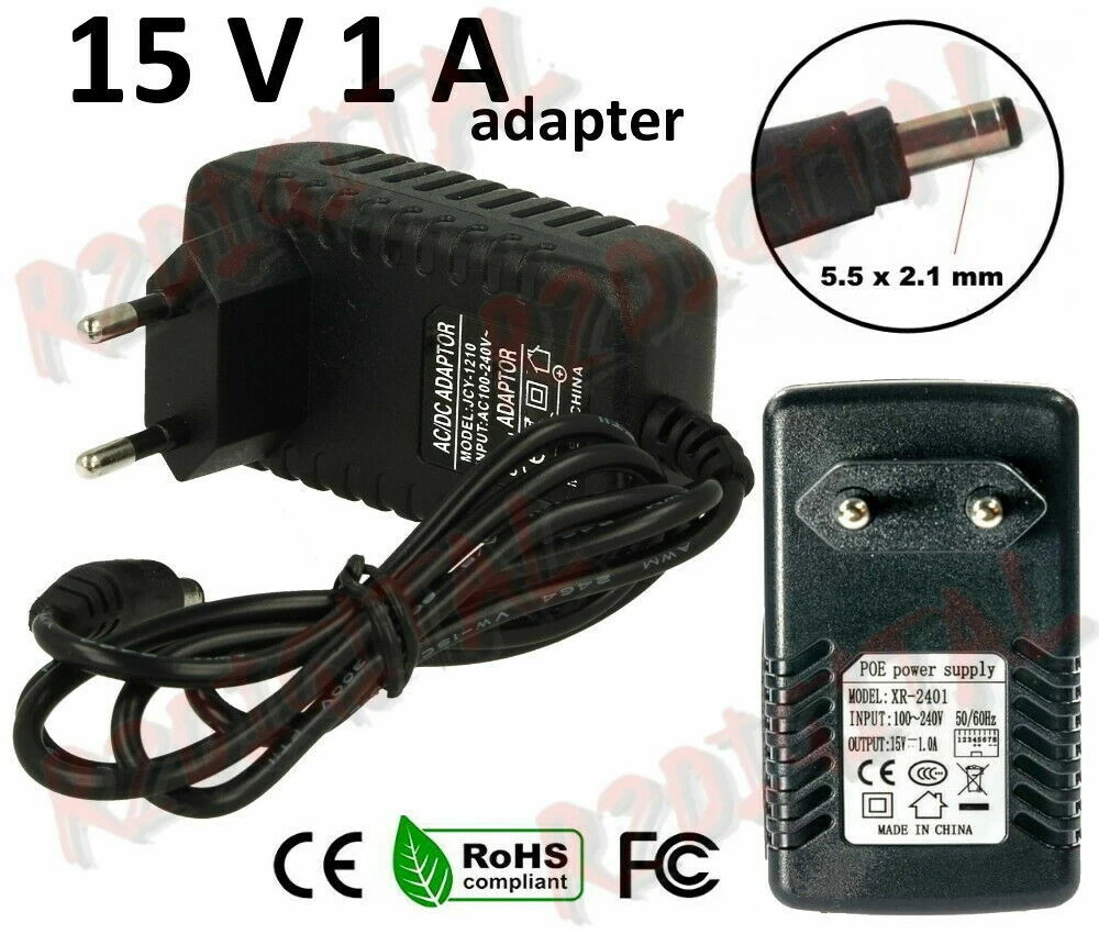 ALIMENTATORE UNIVERSALE PER MIXER AUDIO A 3 DIN DUALE 2 X 17V