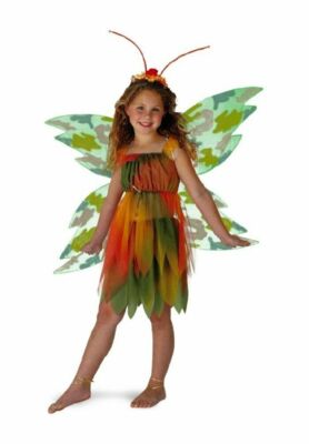 LN pc Amber the Woodland Fairy Pixie Basket Tights Halloween