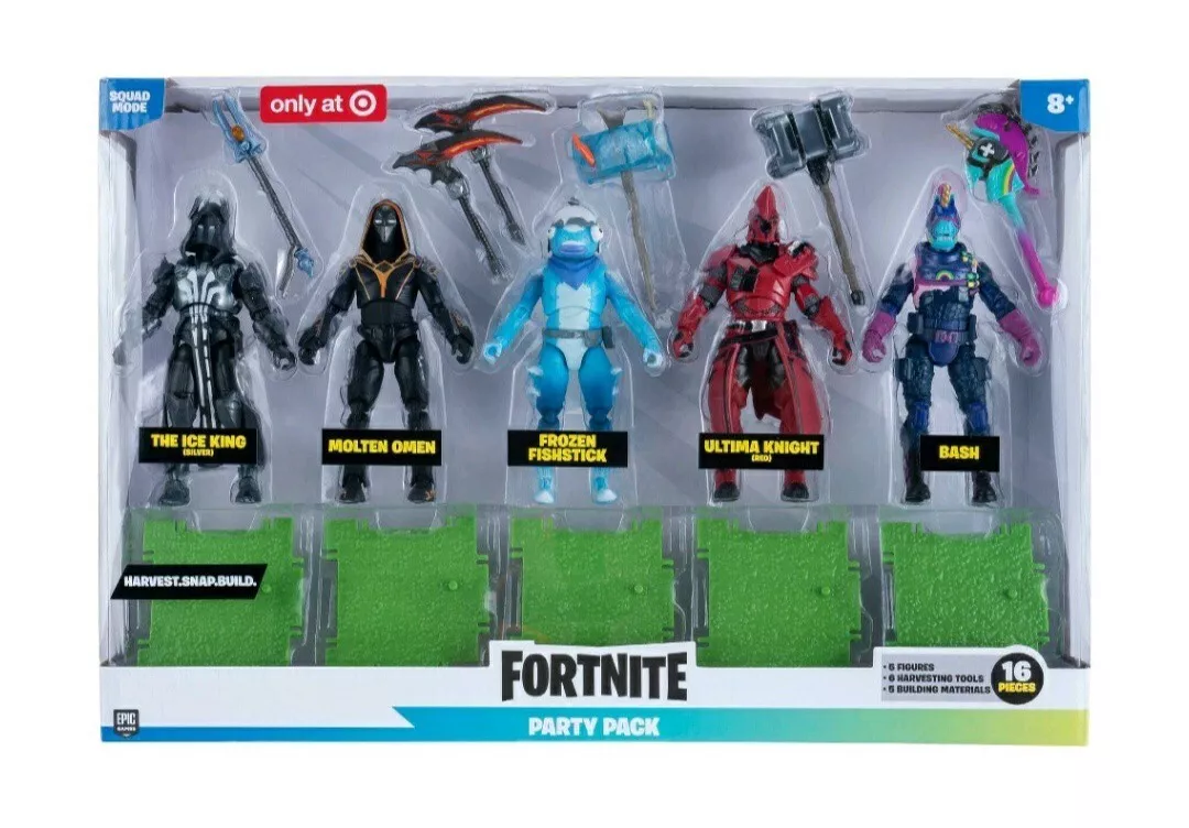 Fortnite squad hotsell pack figures