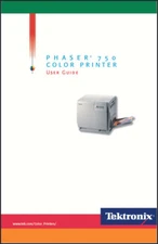 Xerox/Tektronix Phaser 750 Color Printer Complete User Guide *PAPER not PDF*