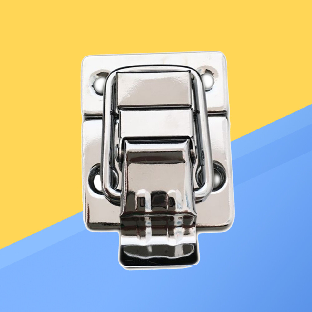 Clasp Lock, 2pc Toggle Hasp Latch Stainless Steel Buckle Padlock Lock Clasp Lock, 2pc Toggle Hasp Latch Stainless Steel Buckle Padlock Lock