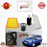 Inspektionskit Filter + ÖL Xopel Zafira A 1.6 16V 74KW 100CV Von 2001-> 2005