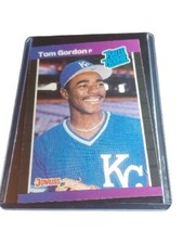 1989 Donruss TOM GORDON RATED ROOKIE #45 Card Mint. rookie card picture