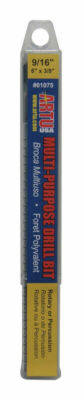 ARTU USA 01075 Multi Purpose Drill Bit, 9/16-Inch x 6-Inch x 3/8-Inch