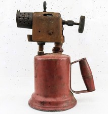 Antique Brass OTTO BERNZ Blowtorch Original Paint  Patina Restoration Project