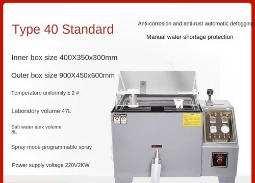 Salt Spray Testing Machine 1500W 220V Continuous Test Salt Spraying ...