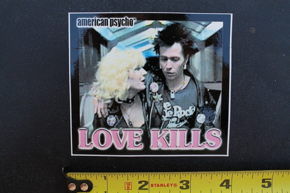 American Psycho Love Kills Punk Sex Pistols Sid & Nancy 90's P1
