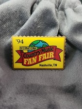 Vintage- International Country Music Fan Fair Pin 1994 - Nashville, TN