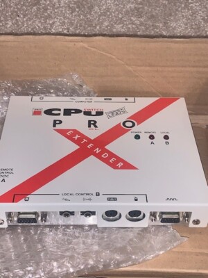 Lindy 32393 KVM Extender PRO Tastatur Video Maus und Audio bis 200m (2 PC's)
