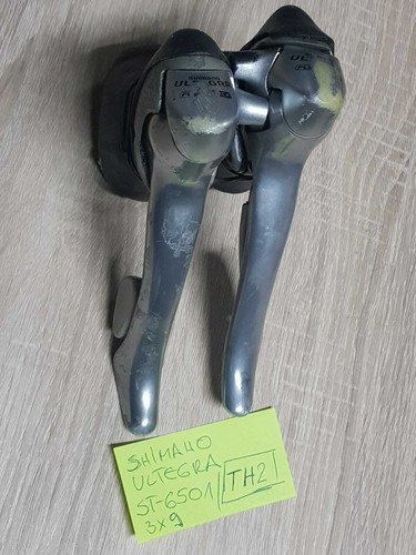 Palancas de freno Shimano Ultegra ST-6501 STI (3x9) TH2 - Imagen 7 de 8