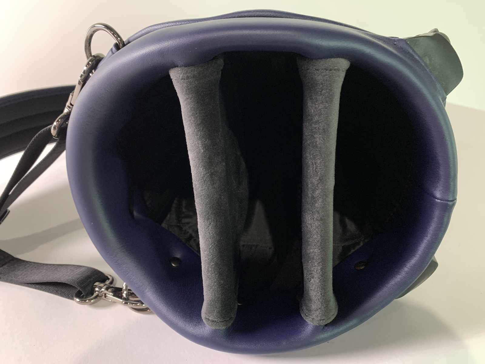 Titleist Linksmaster Links Stand Golf Bag Navy Blue 3way Divide Single