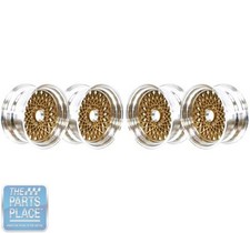 1967-92 Camaro Trans Am Gold Gta 15 Mm Offset 16 X 8 Wheels - Set Of 4