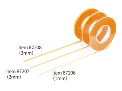 Tamiya 87206 -  Masking Tape 1mm (18M) - Neu