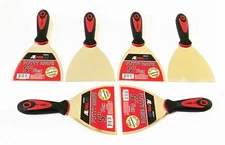 6 ATE PRO 5" FLEXIBLE STAINLESS STEEL PUTTY KNIFE KNIVES SCRAPERS DRYWALL 93524