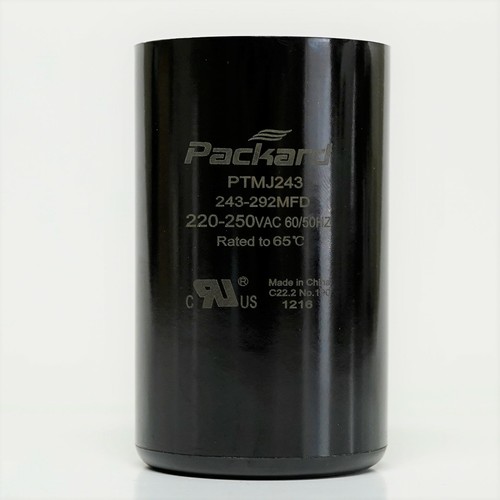 Packard PTMJ243 Motor Start Capacitor. 243-292 MFD UF / 220-250 VAC - Picture 2 of 4